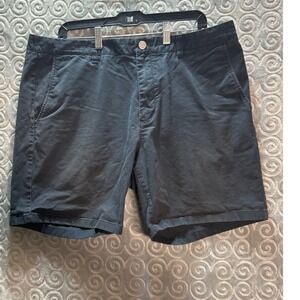 BONOBOS Mens Shorts Size 38 Gray Cotton Spandex 7 Inch Inseam Chino